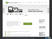 Tablet Screenshot of ibrochure-instant.com